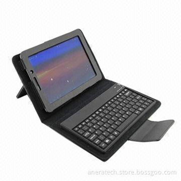 Bluetooth Keyboard Case for Samsung P6800, PC and More